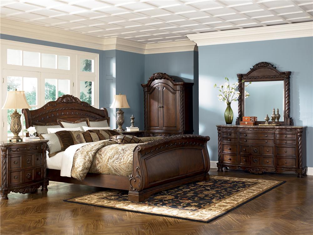 Millennium North Shore Queen Sleigh Bed Value City Furniture Sleigh